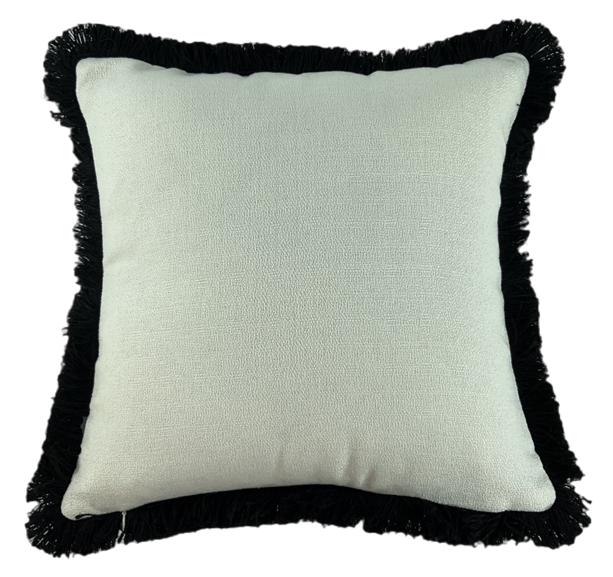 Slub With Heavy Black Fringe by Malini | Style Our Home