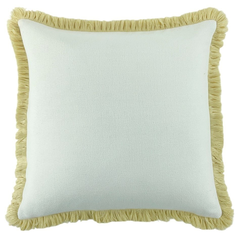Slub With Heavy Buttercup Fringe by Malini | Style Our Home