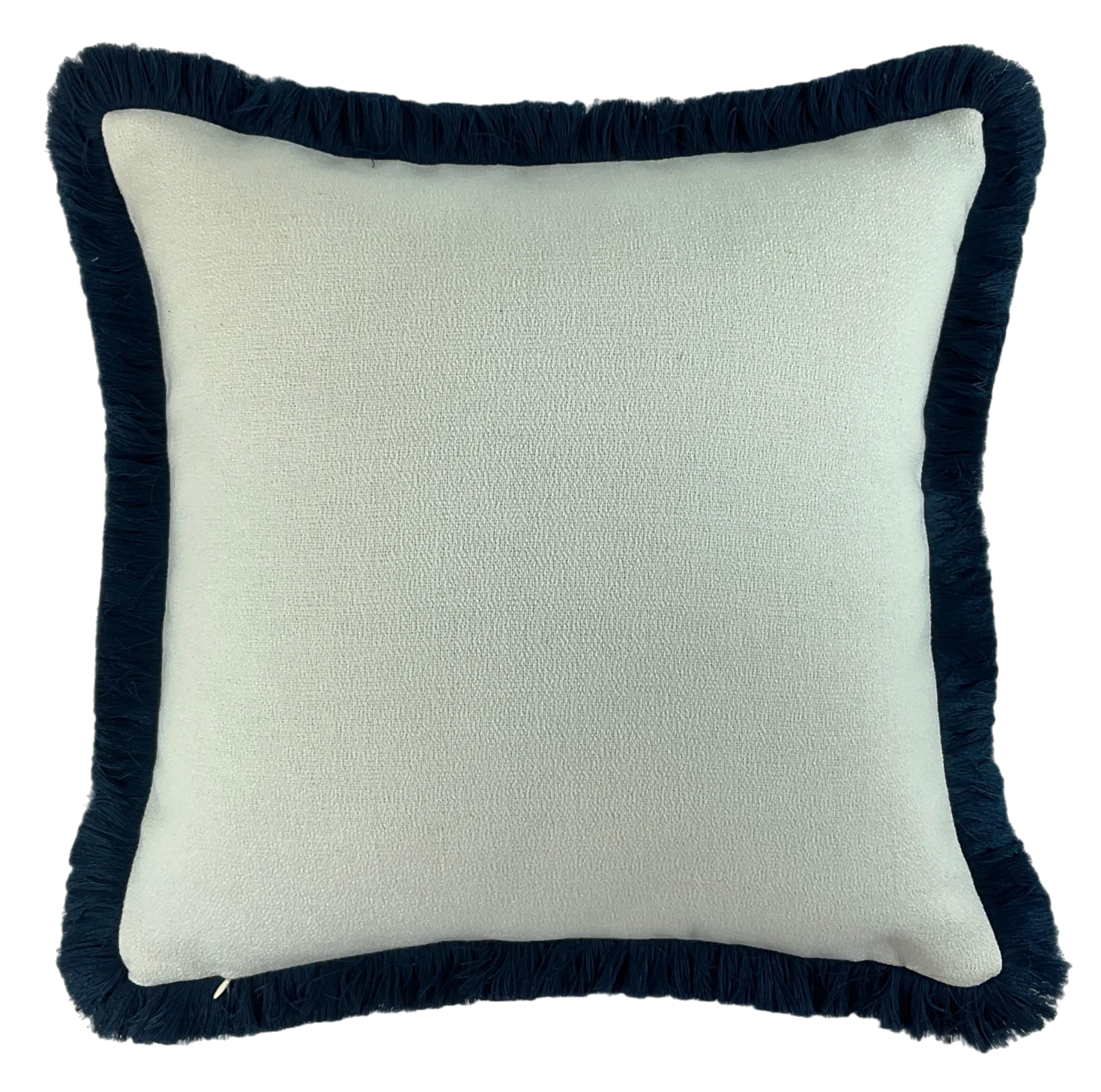 Slub With Heavy Navy Fringe by Malini | Style Our Home
