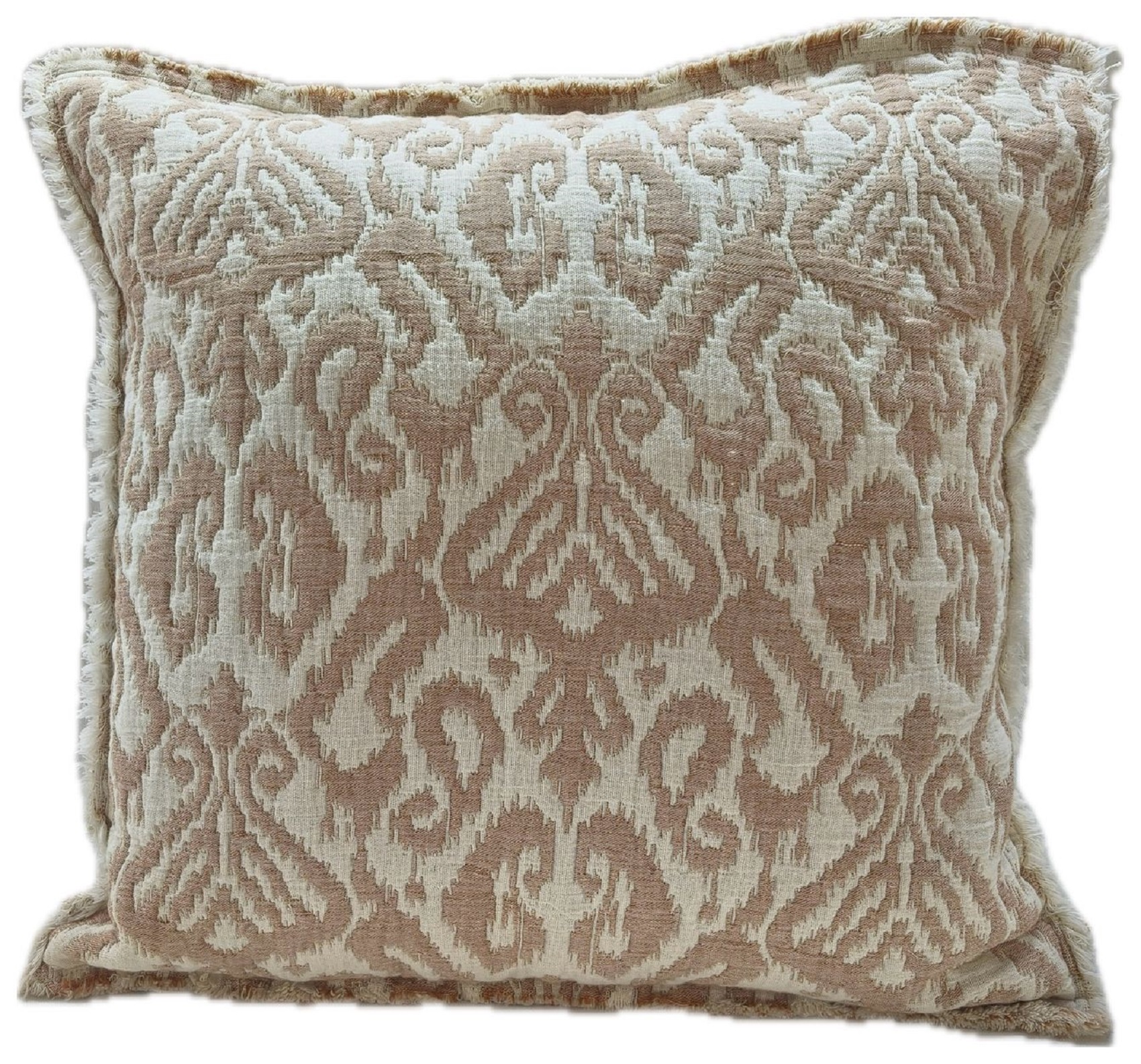 Soft Jaquard Ikat Rust by Malini | Style Our Home