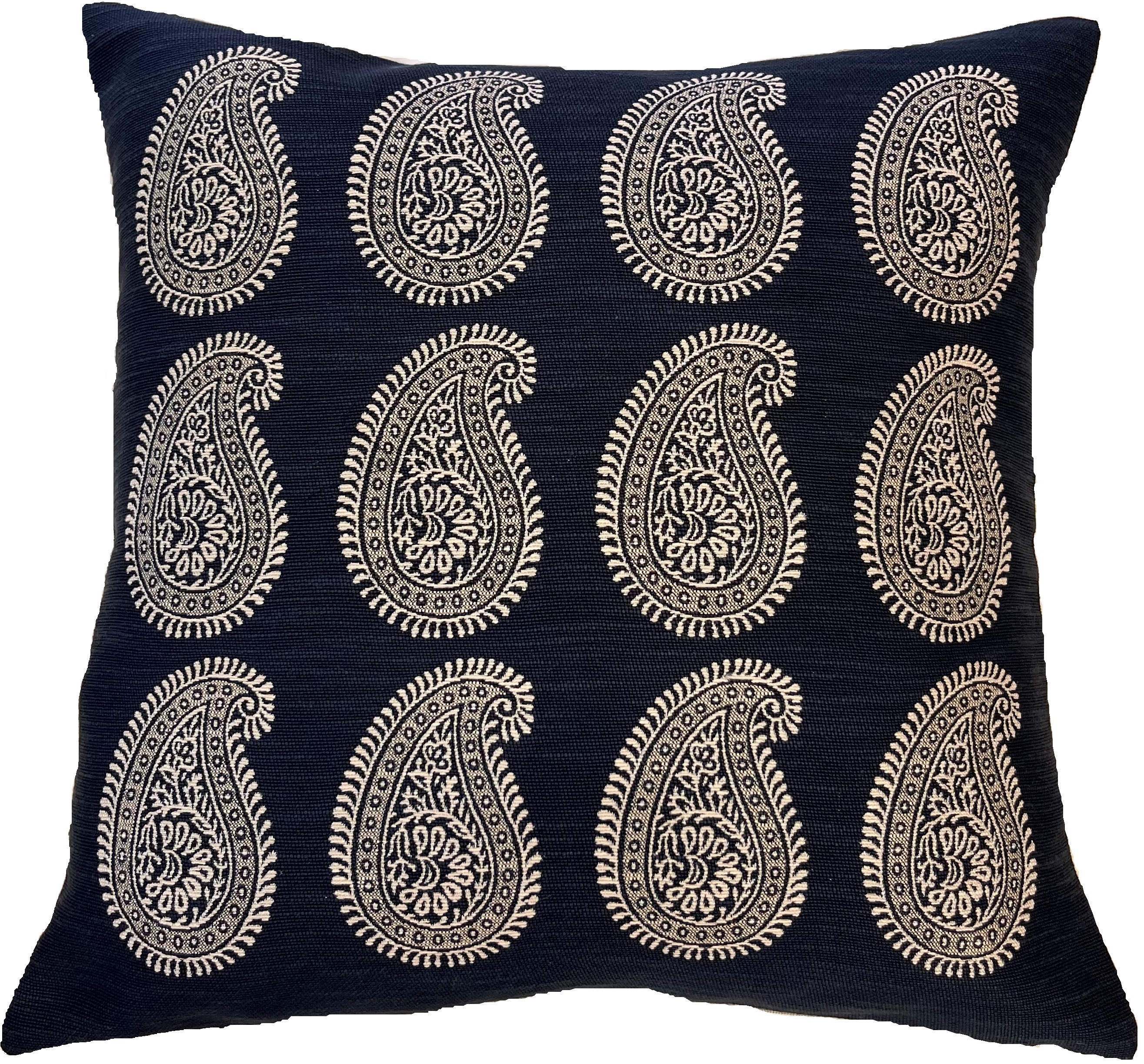 Paisley Motifs Large On Navy by Malini | Style Our Home