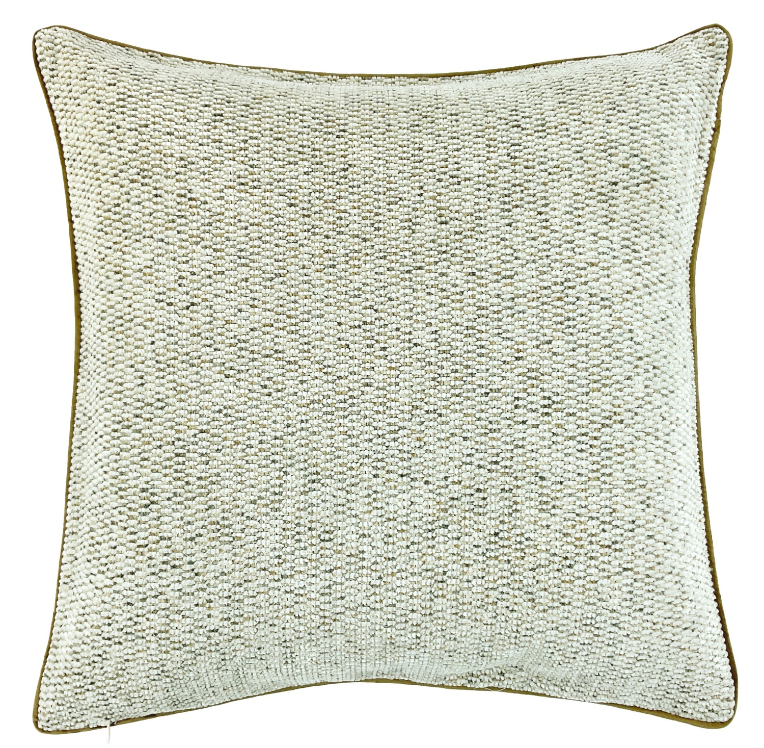 Soft Natural Chenille Like Jaquard With Piping by Malini | Style Our Home