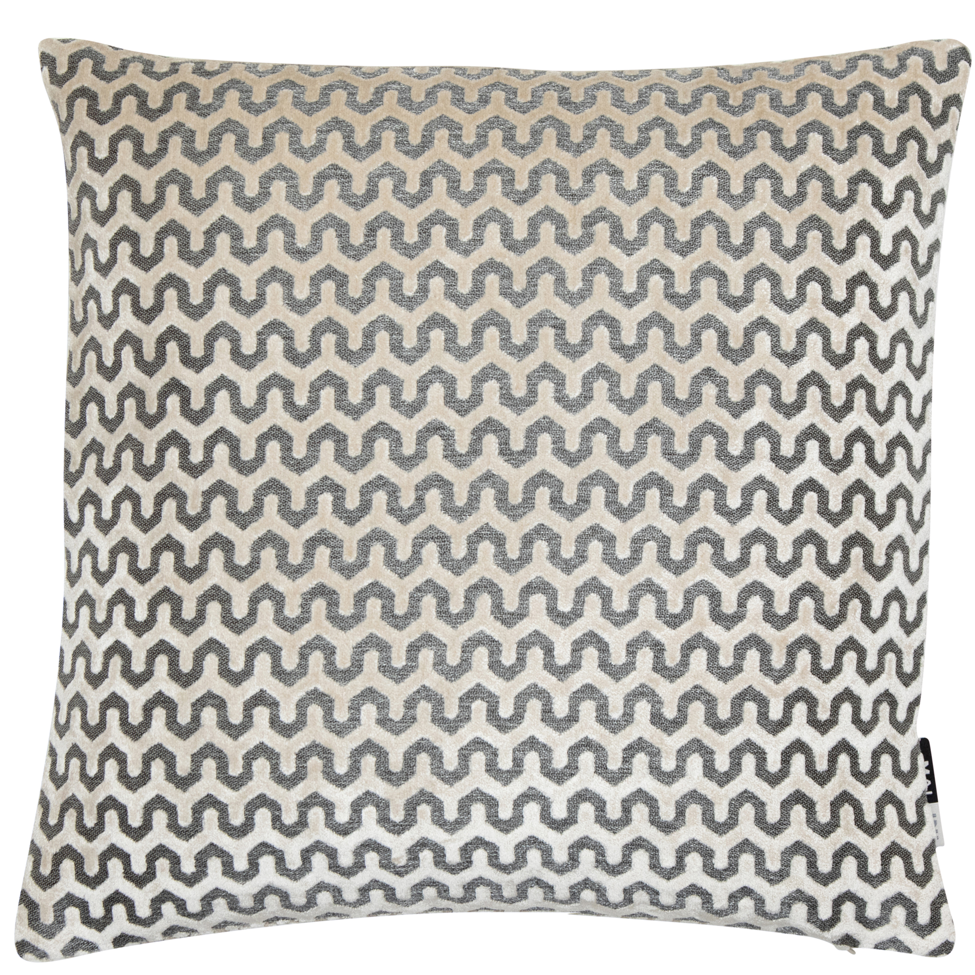 Cut Velvet Wave Cream by Malini | Style Our Home