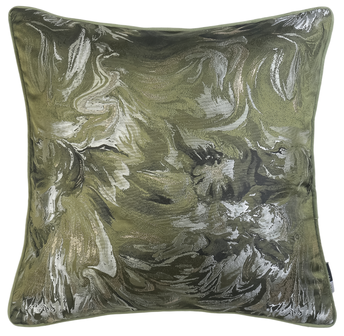 Stroke Sparkle Jaq With Velv Rev Olive by Malini | Style Our Home