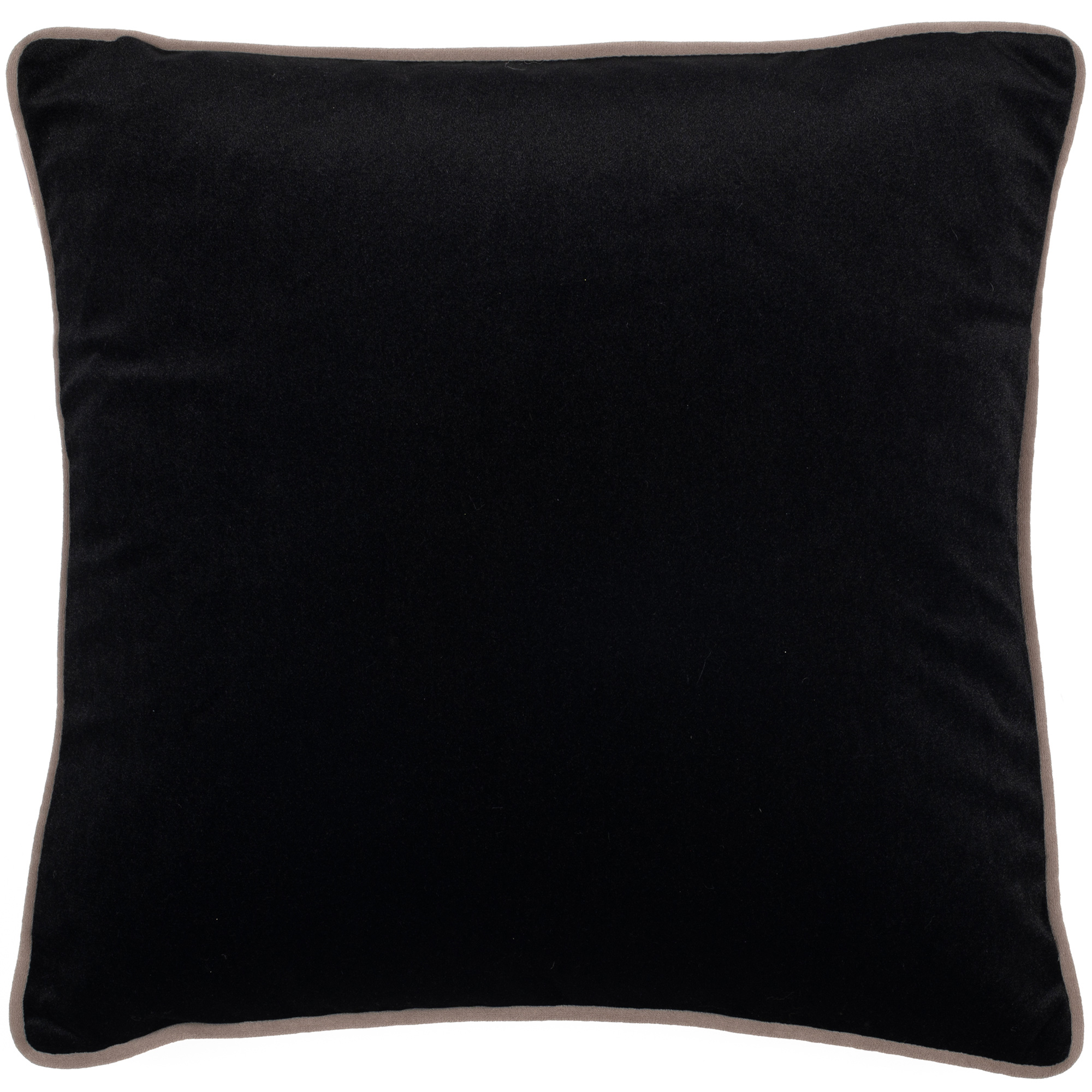 Dble Sided Velv Blk/Crm Taupe by Malini | Style Our Home