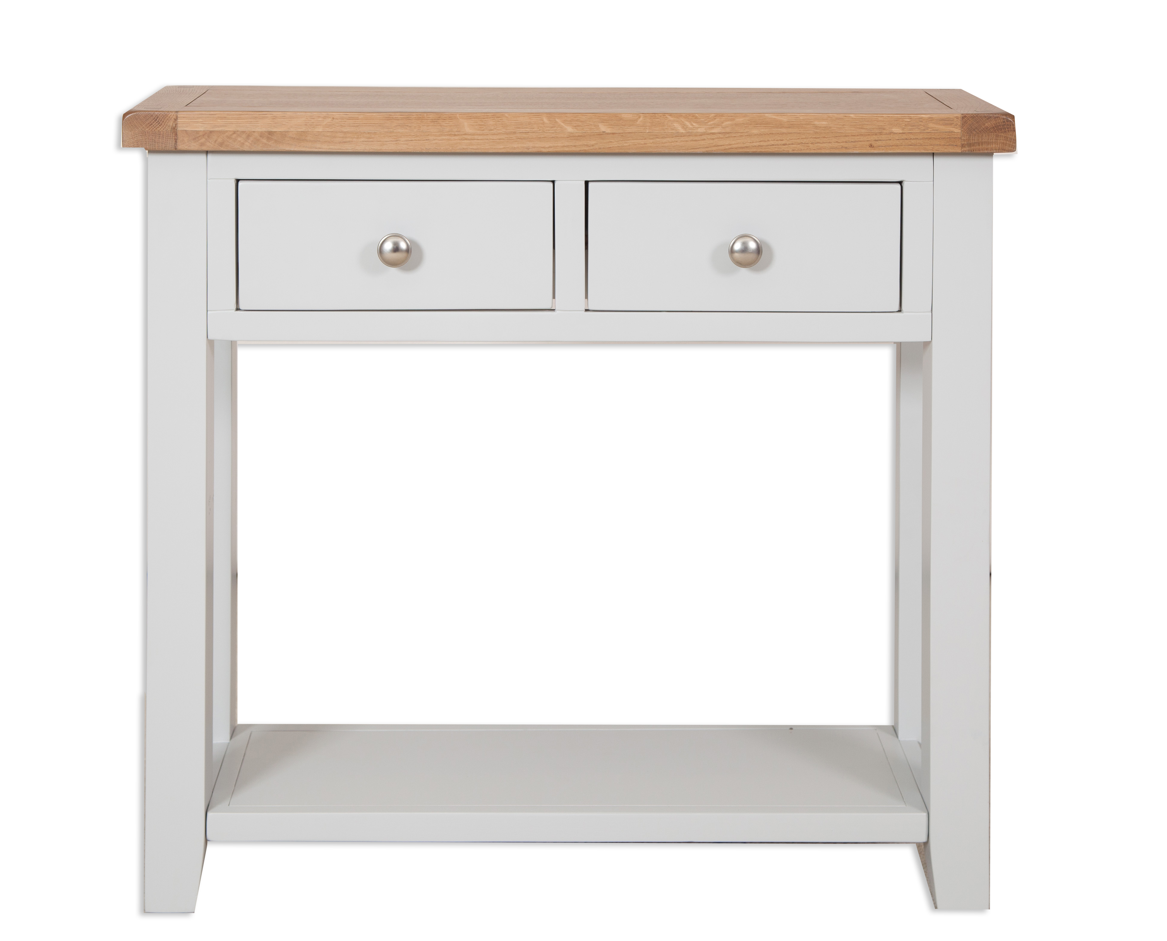 Parisian Grey 2 Drawer Console by IFD | Style Our Home