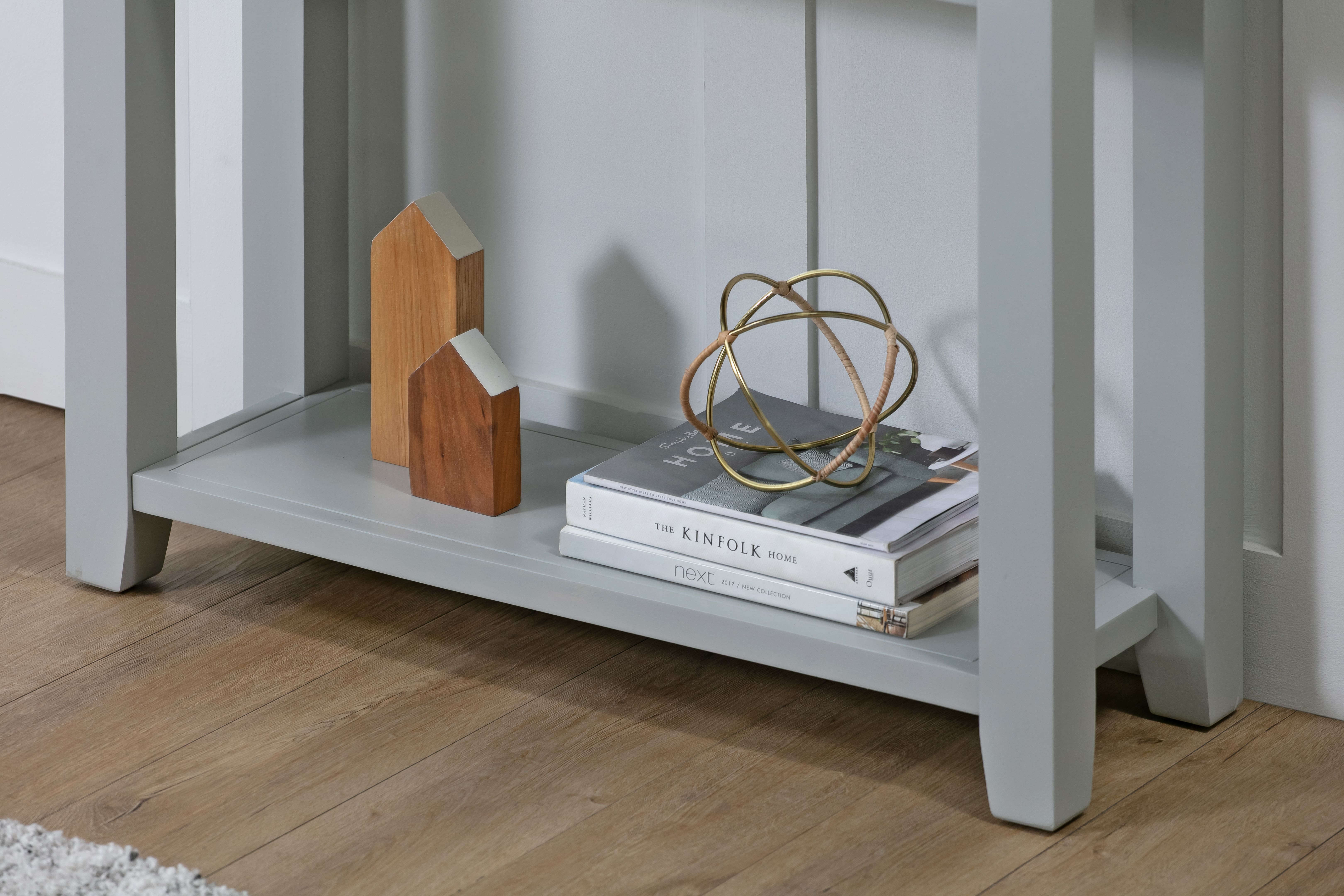 Parisian Grey 2 Drawer Console by IFD | Style Our Home