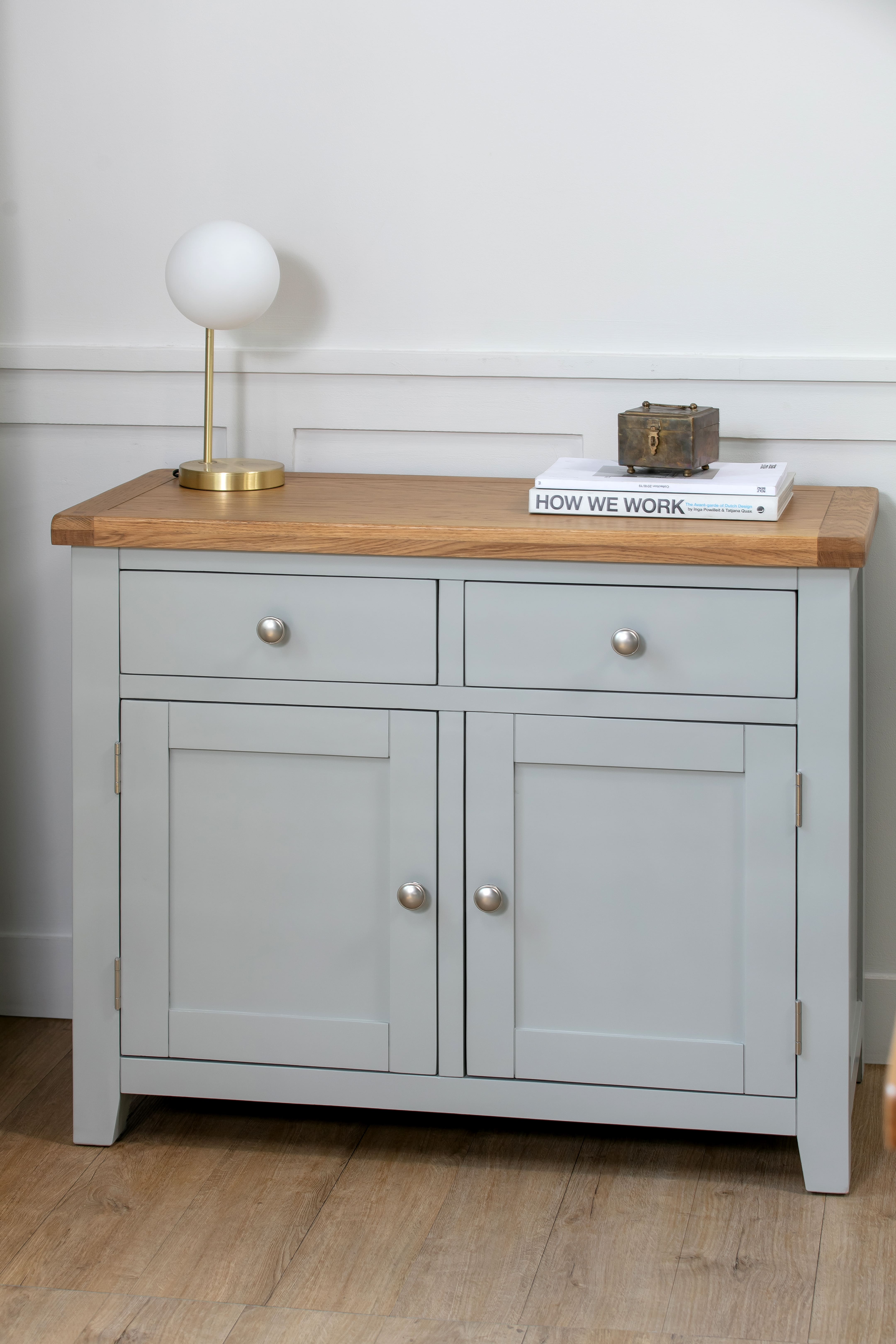 Parisian Grey 2 Door Sideboard by IFD | Style Our Home
