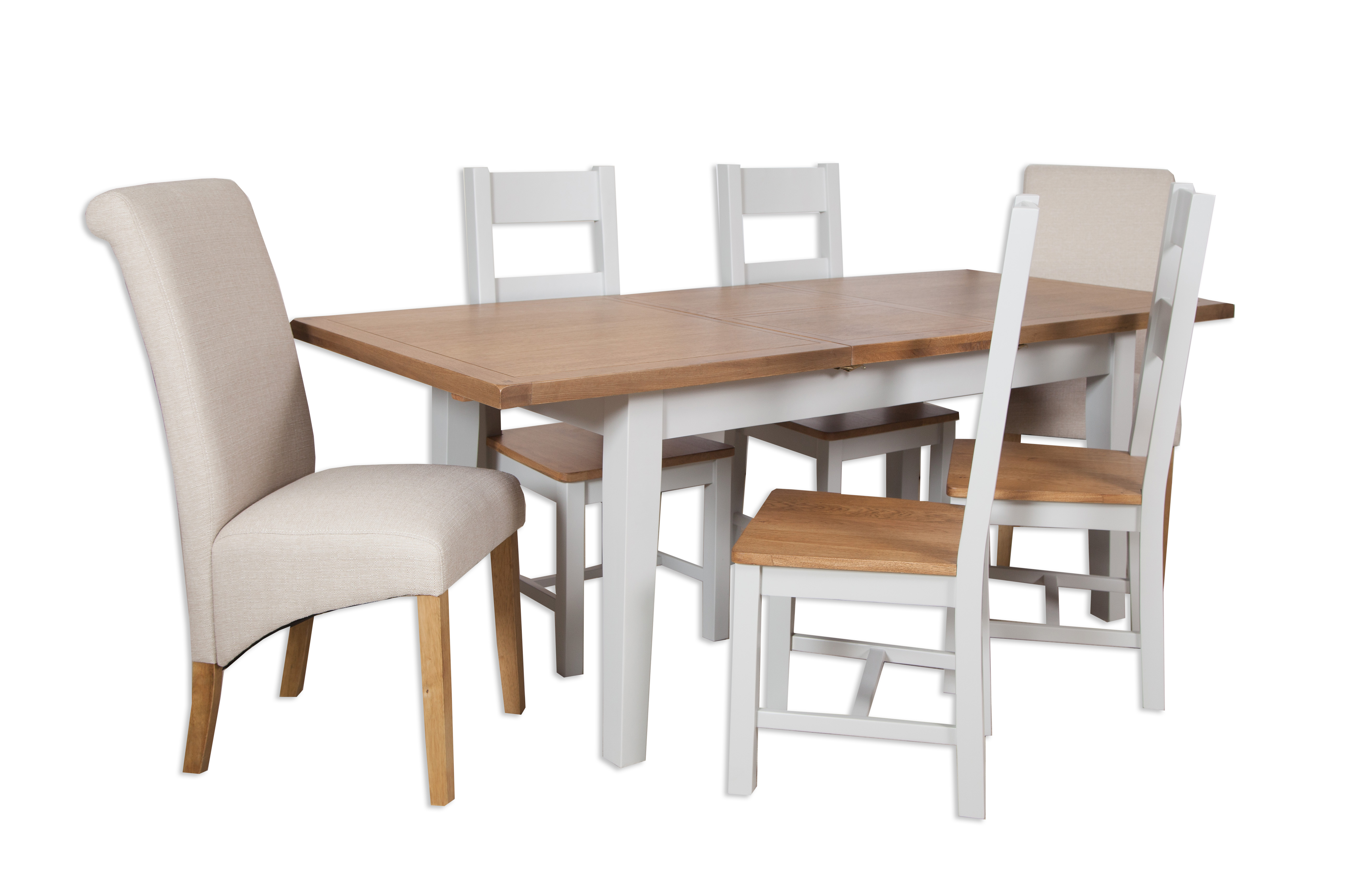 Parisian Grey 1.6 Extending Dining Table by IFD | Style Our Home