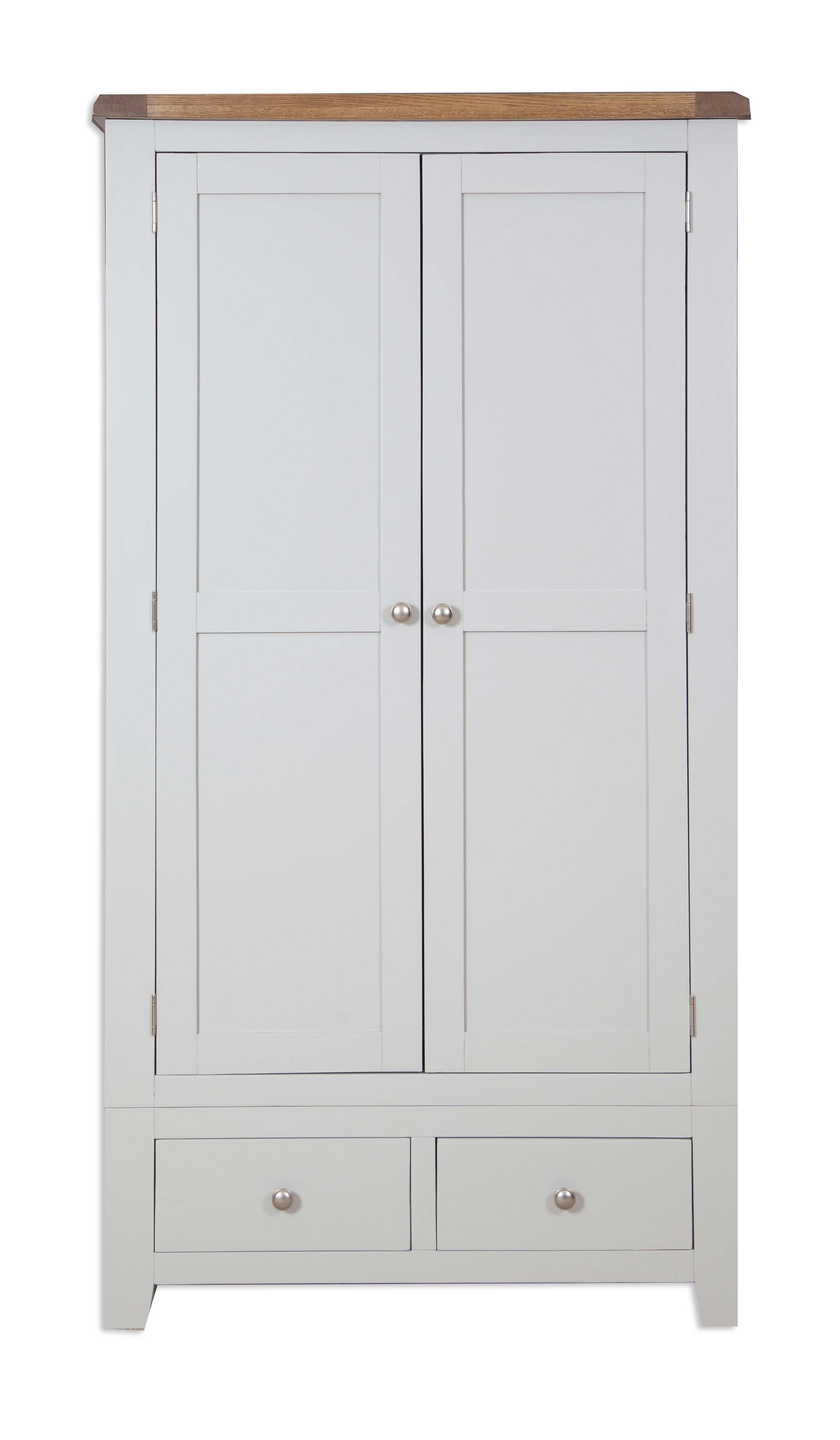 Parisian Grey 2 Door Wardrobe by IFD | Style Our Home