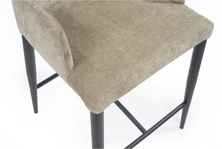 Varsi Counter Stool - Giselle Olive by Tommy Franks | Style Our Home