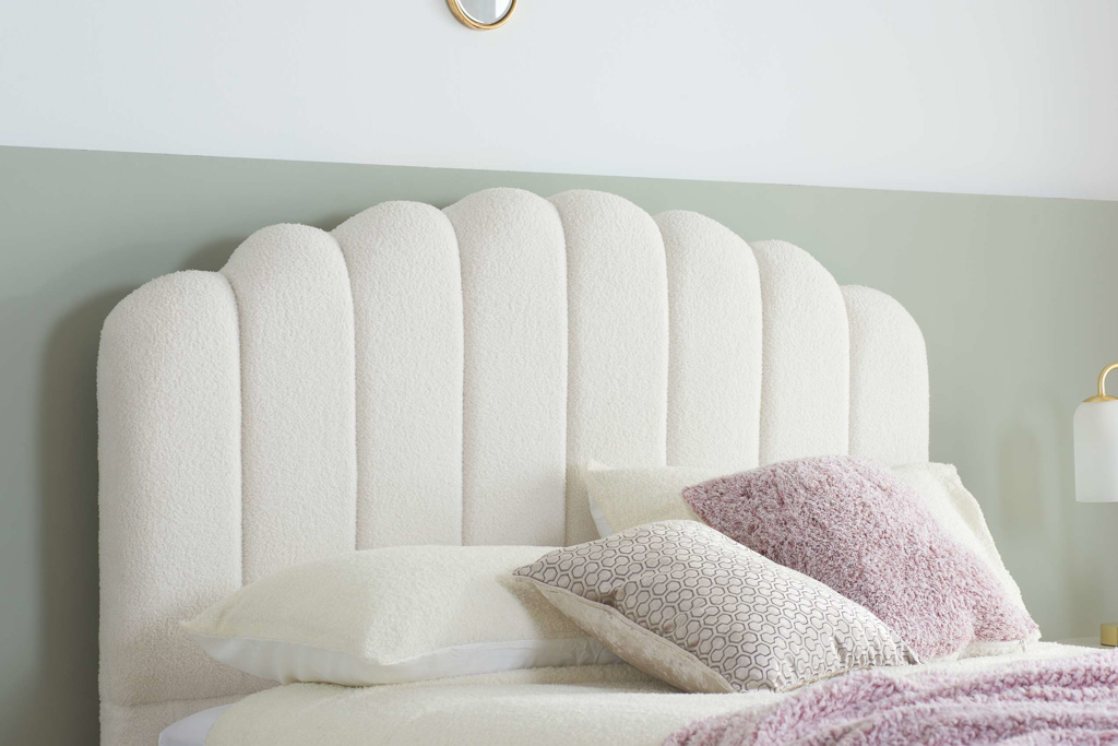 150cm Monaco Fabric Ottoman Bed White by Birlea | Style Our Home