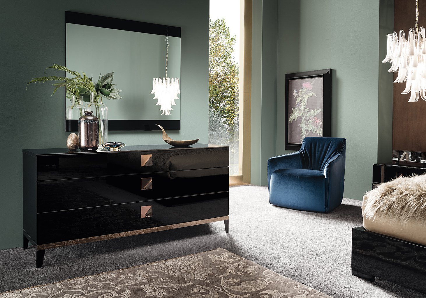 Mont Noir Bedroom Mirror by ALF Italia | Style Our Home