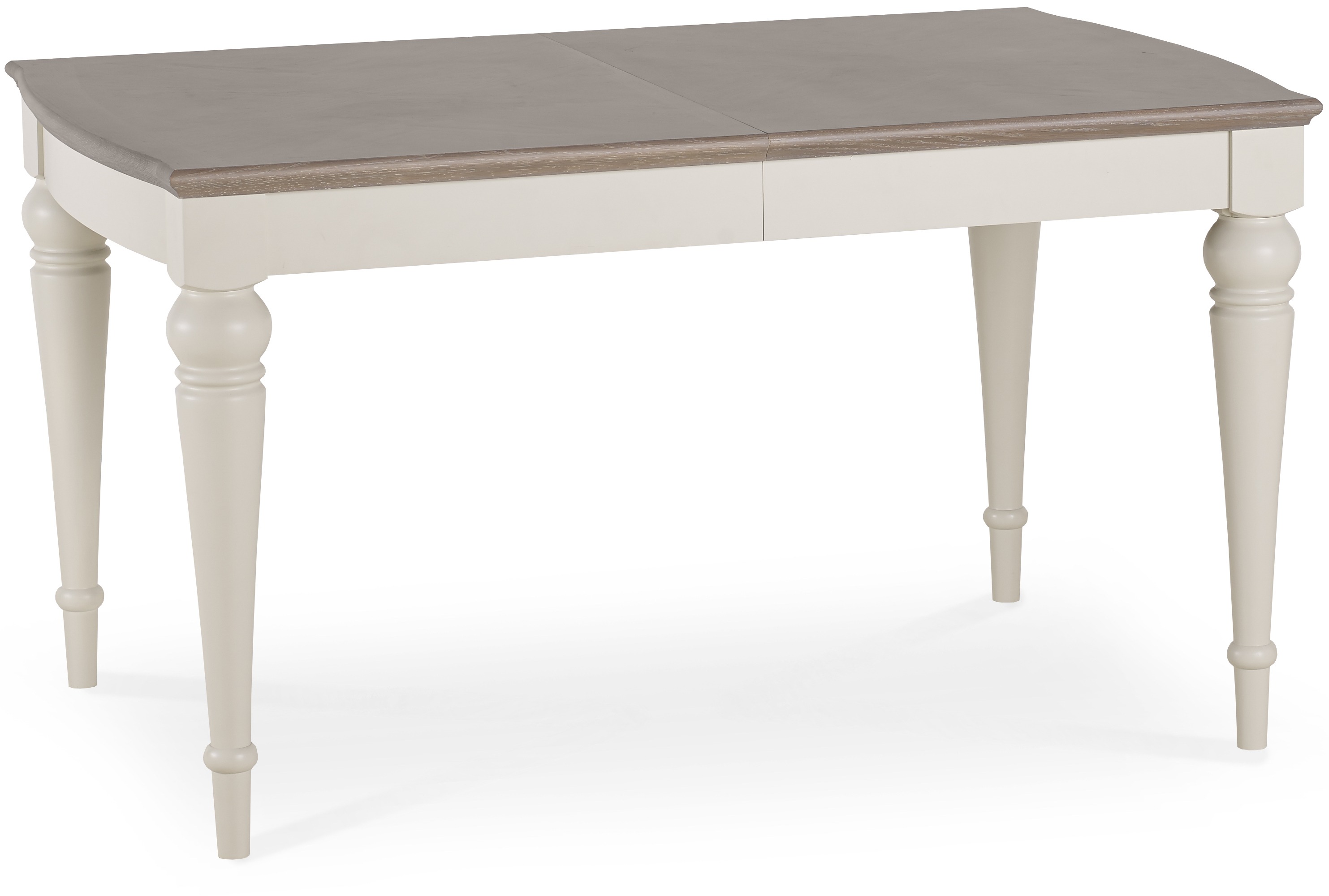 Montreux Washed Oak & Soft Grey 4-6 Extension Dining Table - Style Our Home