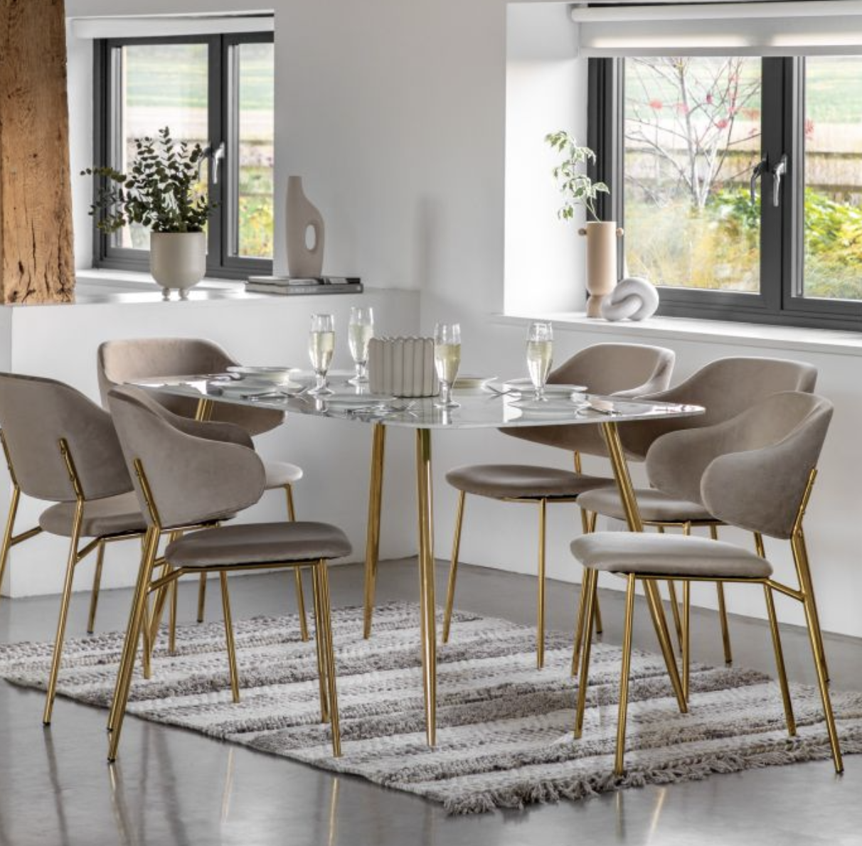 Murphie White Dining Table | Style Our Home