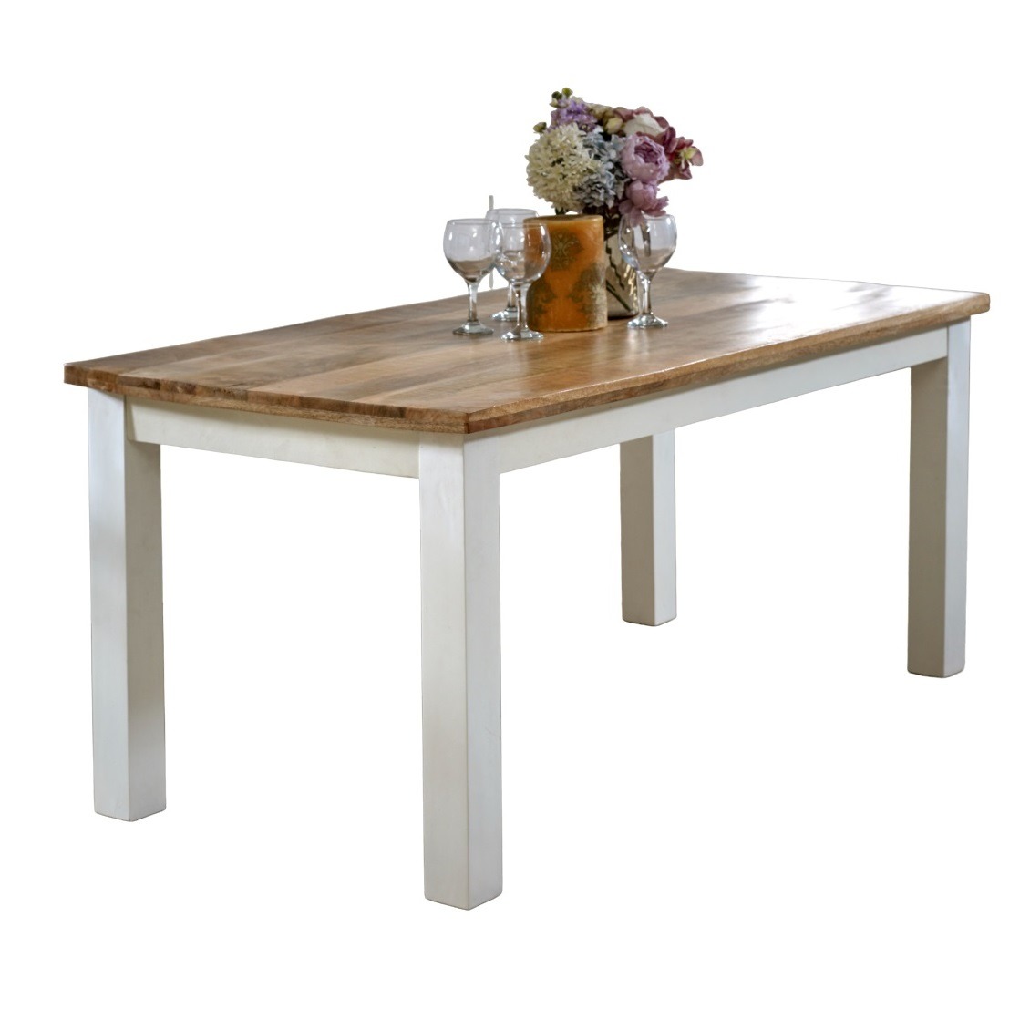 Timberlane Dining Table 170Cm Solid Mango Wood by Karvello Designs | Style Our Home