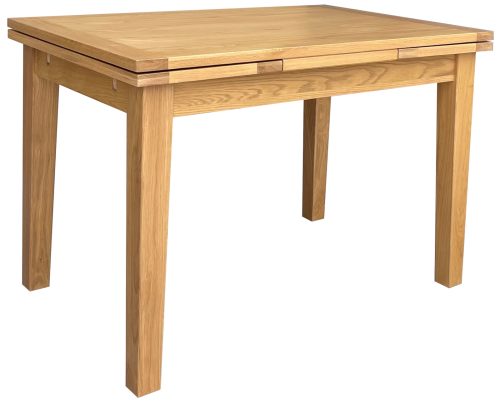 Newby Drawer Leaf Extending Dining Table 120 by Classic Furniture | Style Our Home