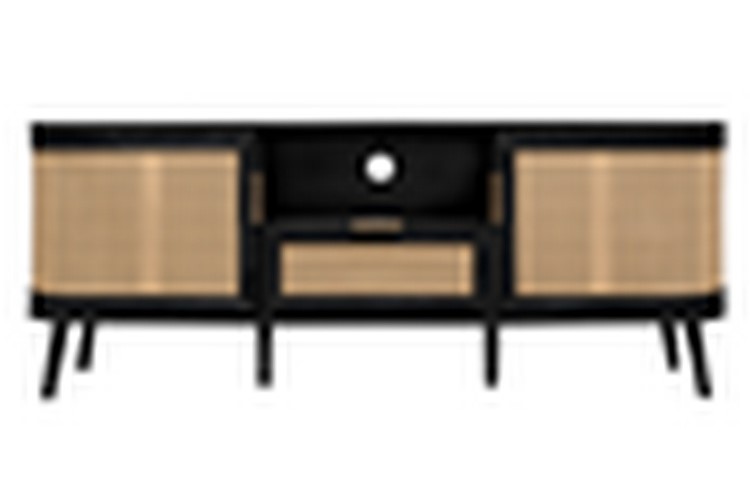 Noah 2 Door 1 Drawer Tv Unit Black by Birlea | Style Our Home
