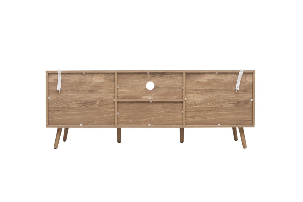 Noah 2 Door 1 Drawer Tv Unit Oak by Birlea | Style Our Home