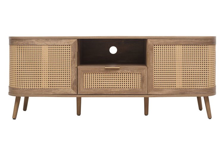 Noah 2 Door 1 Drawer Tv Unit Oak by Birlea | Style Our Home