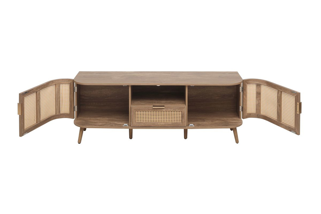 Noah 2 Door 1 Drawer Tv Unit Oak by Birlea | Style Our Home