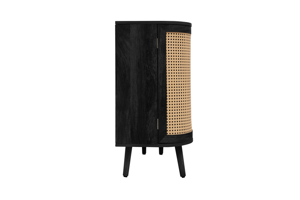 Noah 2 Door 3 Drawer Sideboard Black by Birlea | Style Our Home