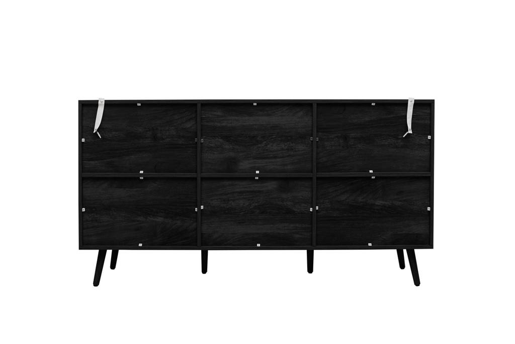 Noah 3 Door Sideboard Black by Birlea | Style Our Home