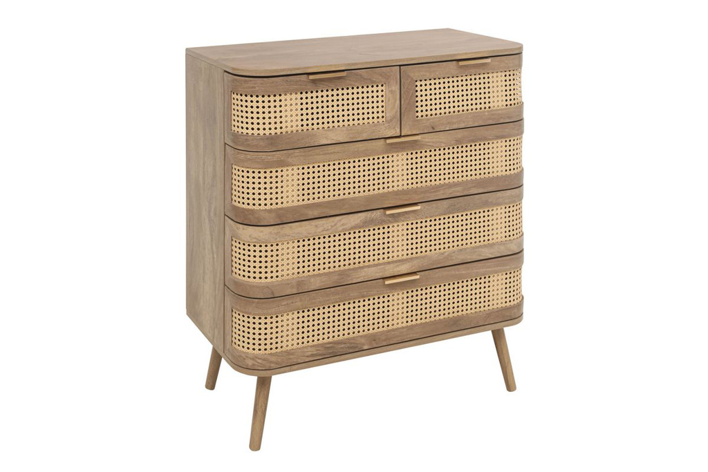 Noah 5 Drawer Chest Oak by Birlea | Style Our Home