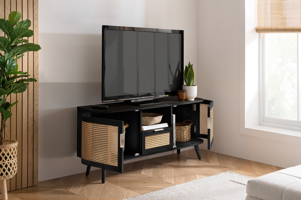 Noah Small Tv Unit Black by Birlea | Style Our Home