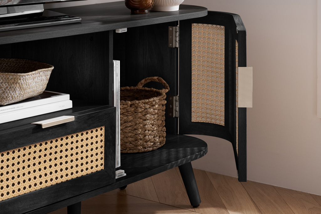 Noah Small Tv Unit Black by Birlea | Style Our Home