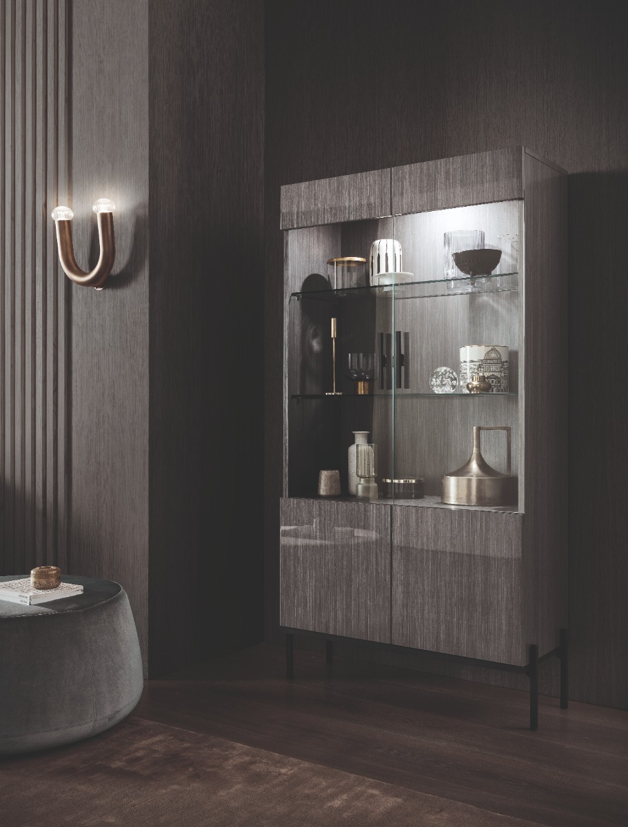 Novecento 2 Door Curio Cabinet by Alf Italia | Style Our Home