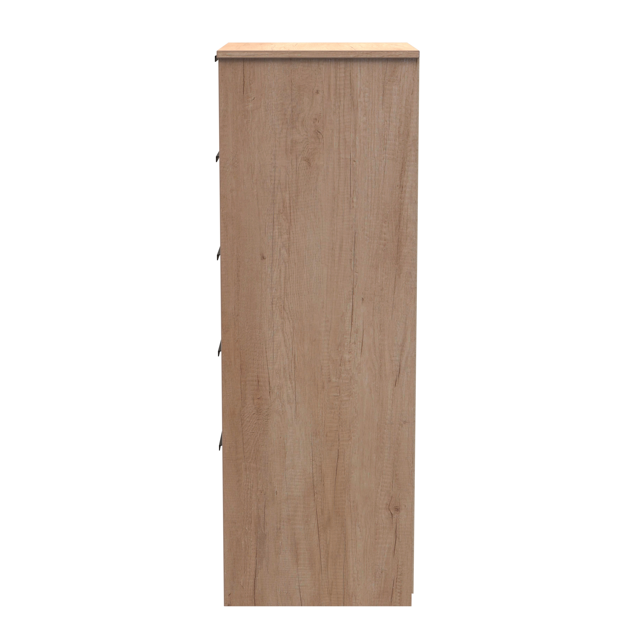 Nashville 5 Drawer Bedside Cabinet in Nebraska Oak by Welcome Furniture | Style Our Home