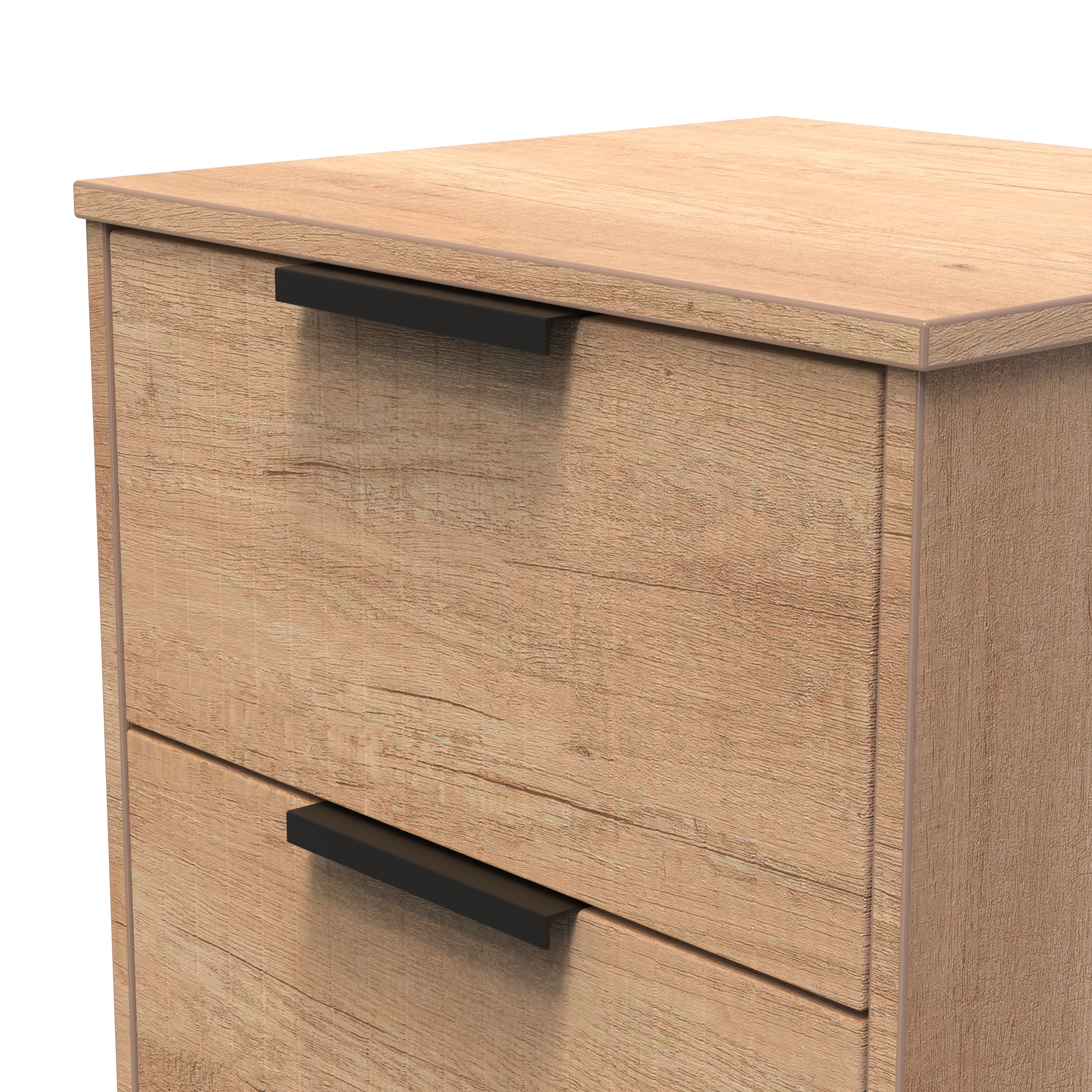 Nashville 2 Drawer Bedside Cabinet in Nebraska Oak by Welcome Furniture | Style Our Home