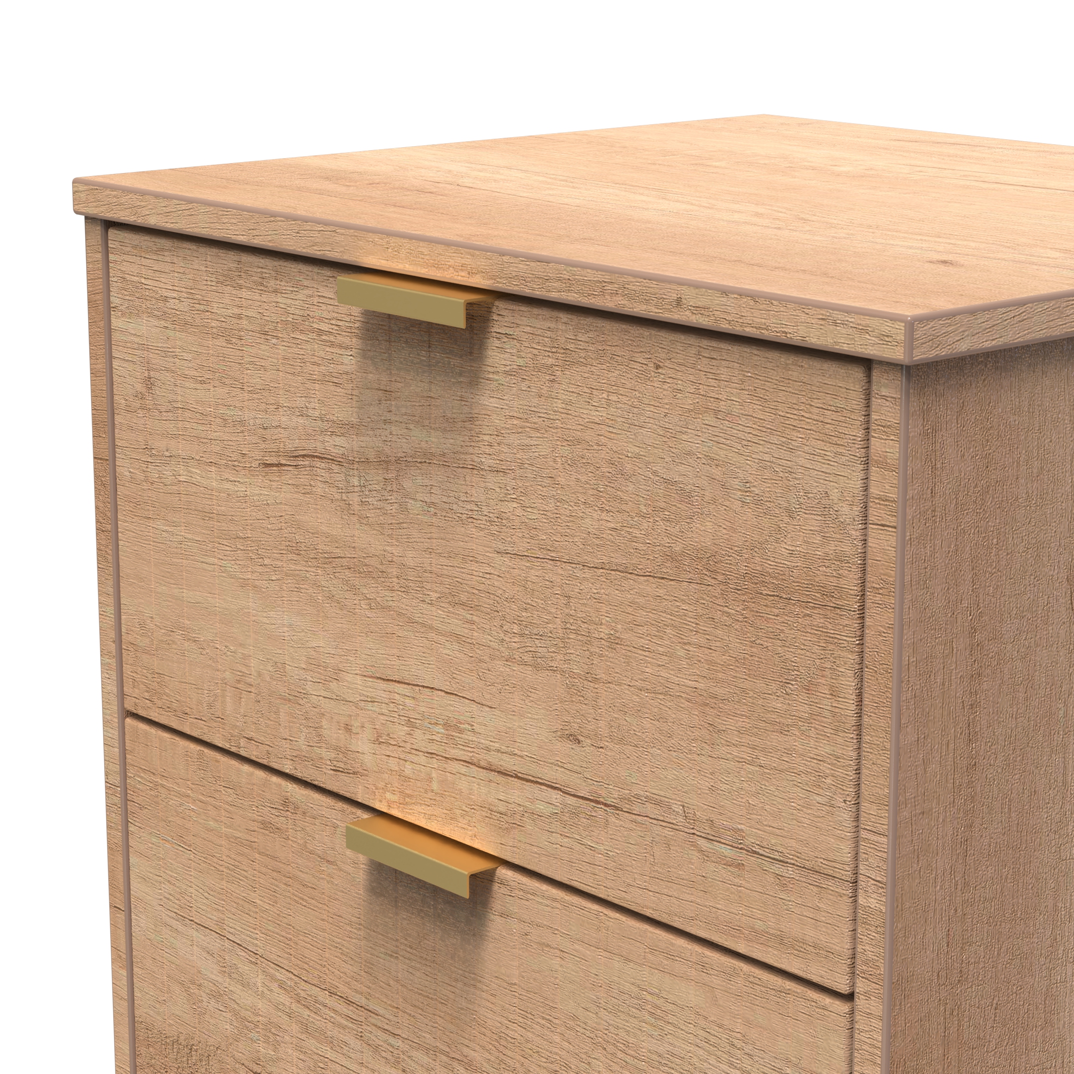 Nashville 2 Drawer Bedside Cabinet in Nebraska Oak by Welcome Furniture | Style Our Home