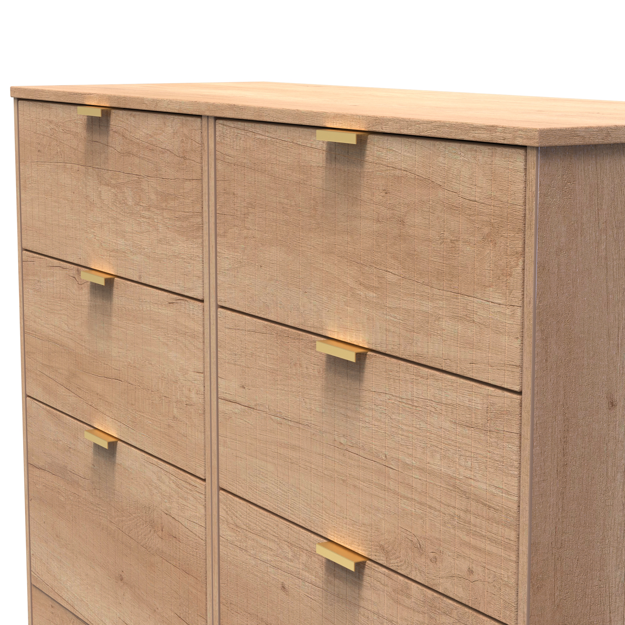 Nashville 6 Drawer Midi Chest in Nebraska Oak by Welcome Furniture | Style Our Home