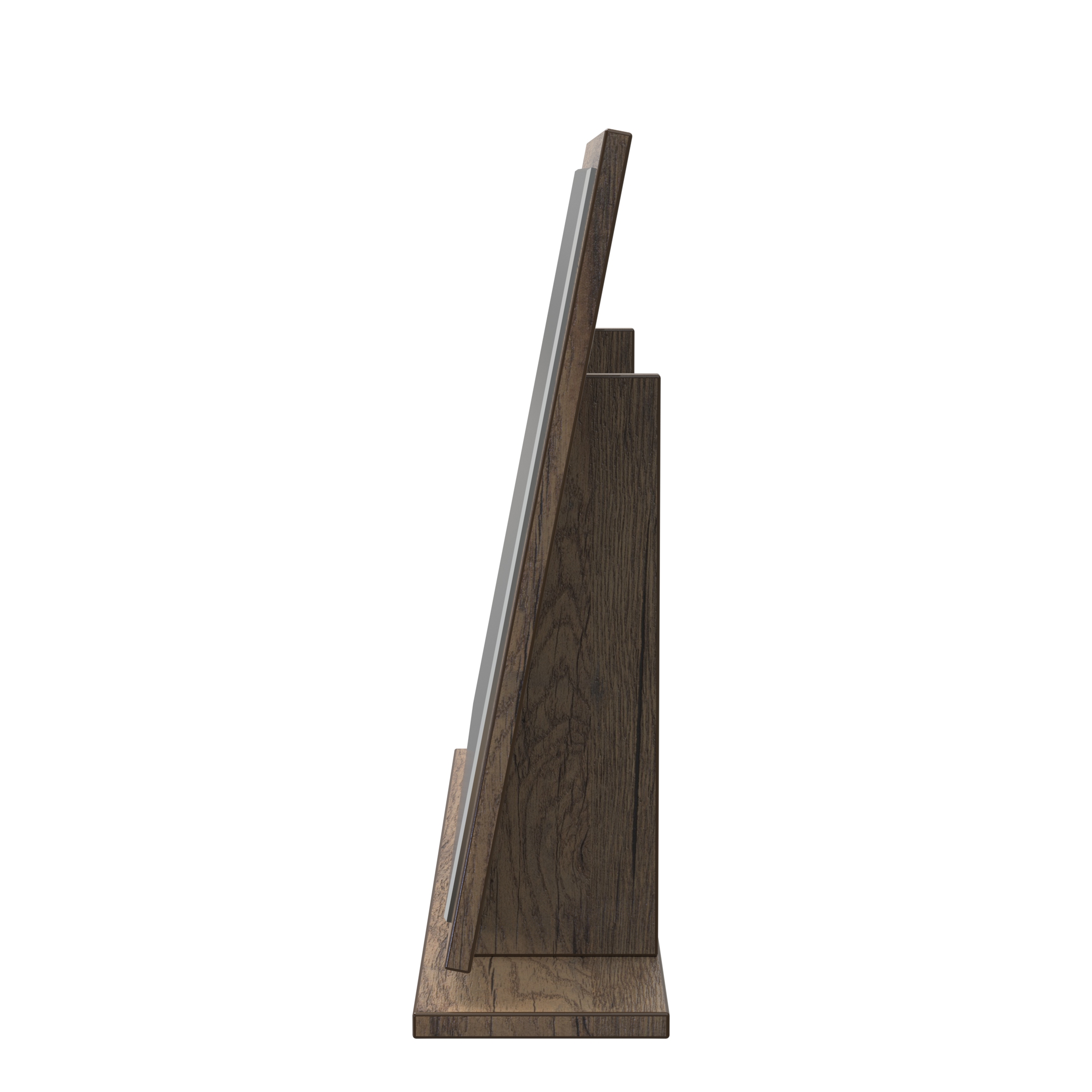 Nashville Large Mirror in White Matt & Vintage Oak by Welcome Furniture | Style Our Home
