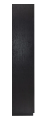 Oakura Black 2 - Door Bookcase by Richmond Interiors | Style Our Home 