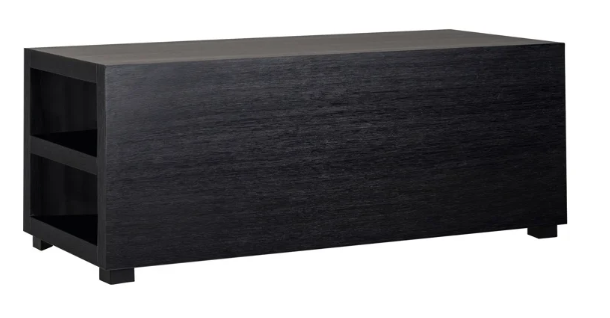 Oakura Black Coffee Table Bench Element  by Richmond Interiors | Style Our Home 