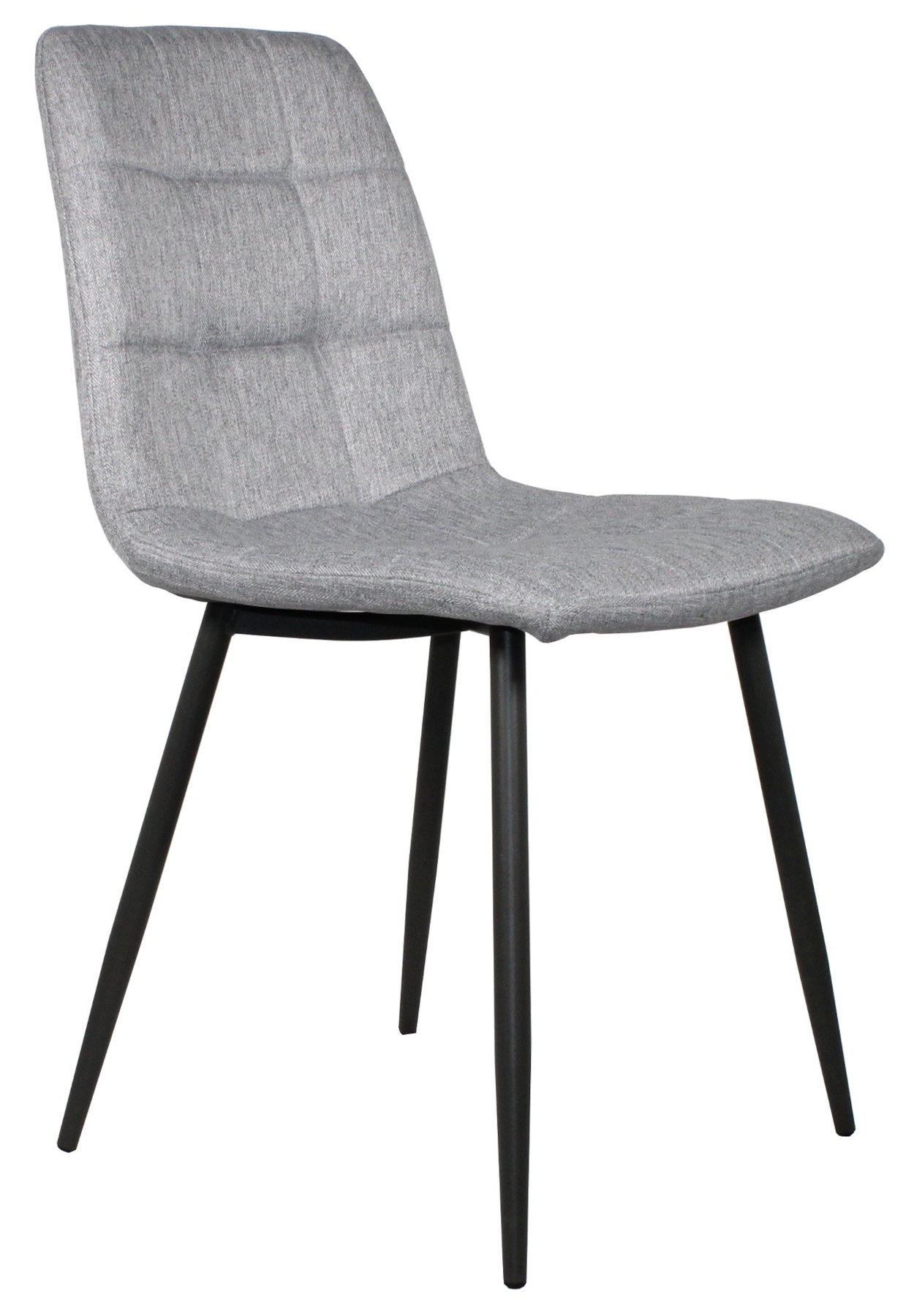 Orbit Dining Chair – Light Grey (Black Leg) by Classic Furniture | Style Our Home
