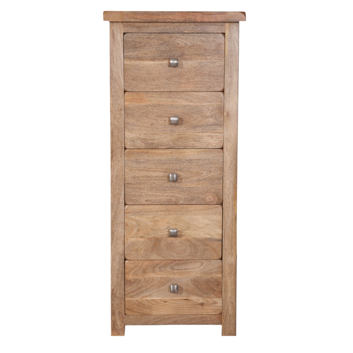 Oak Dominion Estate 5 Drawer Tall Chest by Jali Editions | Style Our Home