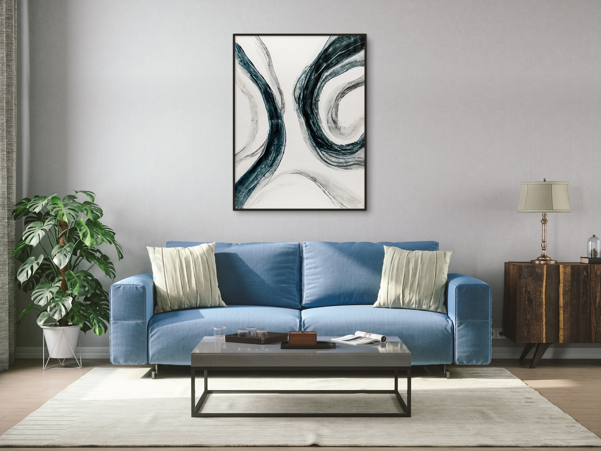 Oli on Canvas no.4 by Berkeley Designs London | Style Our Home