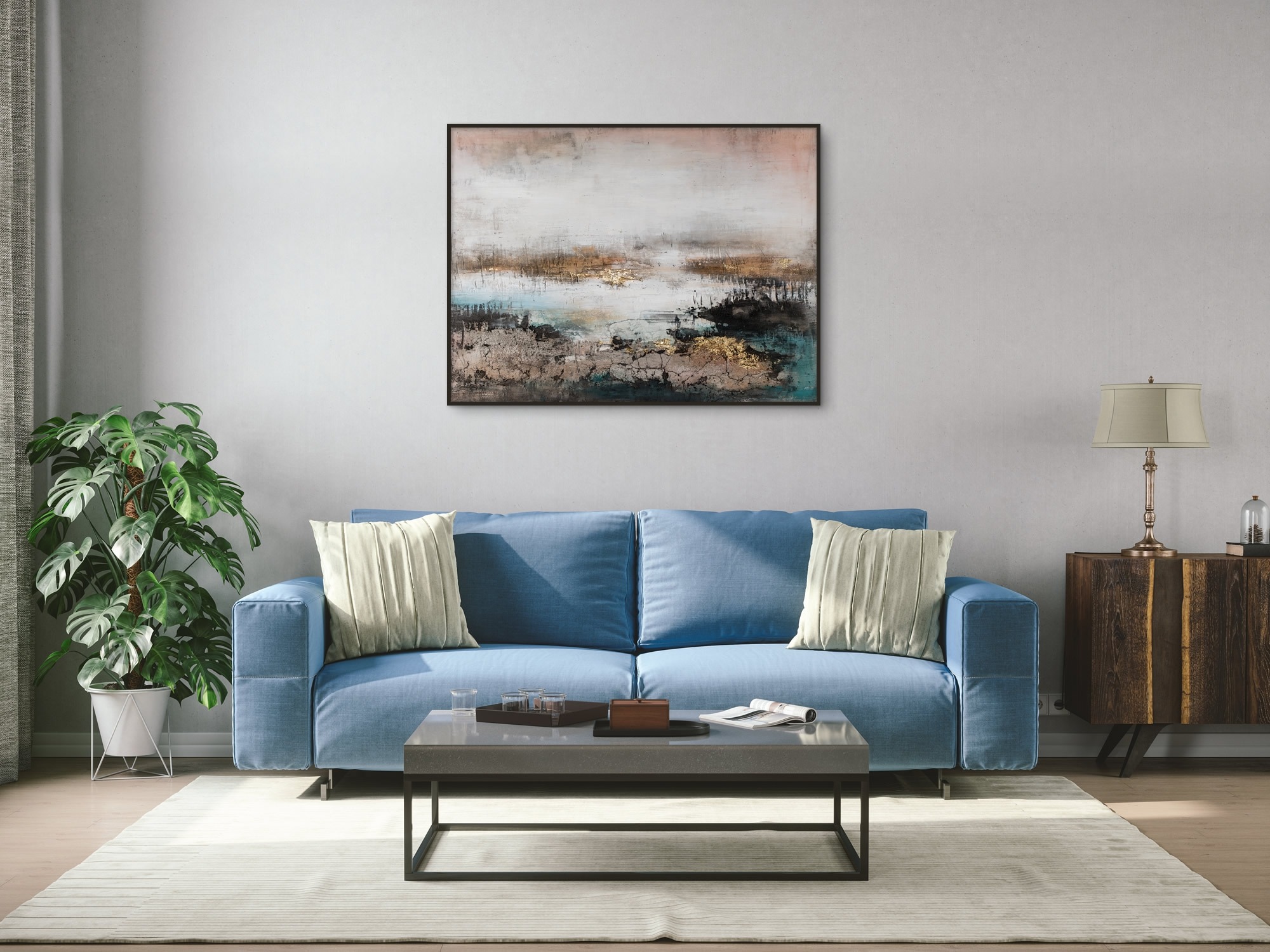 Oil on Canvas no.5 by Berkeley Designs London | Style Our Home 