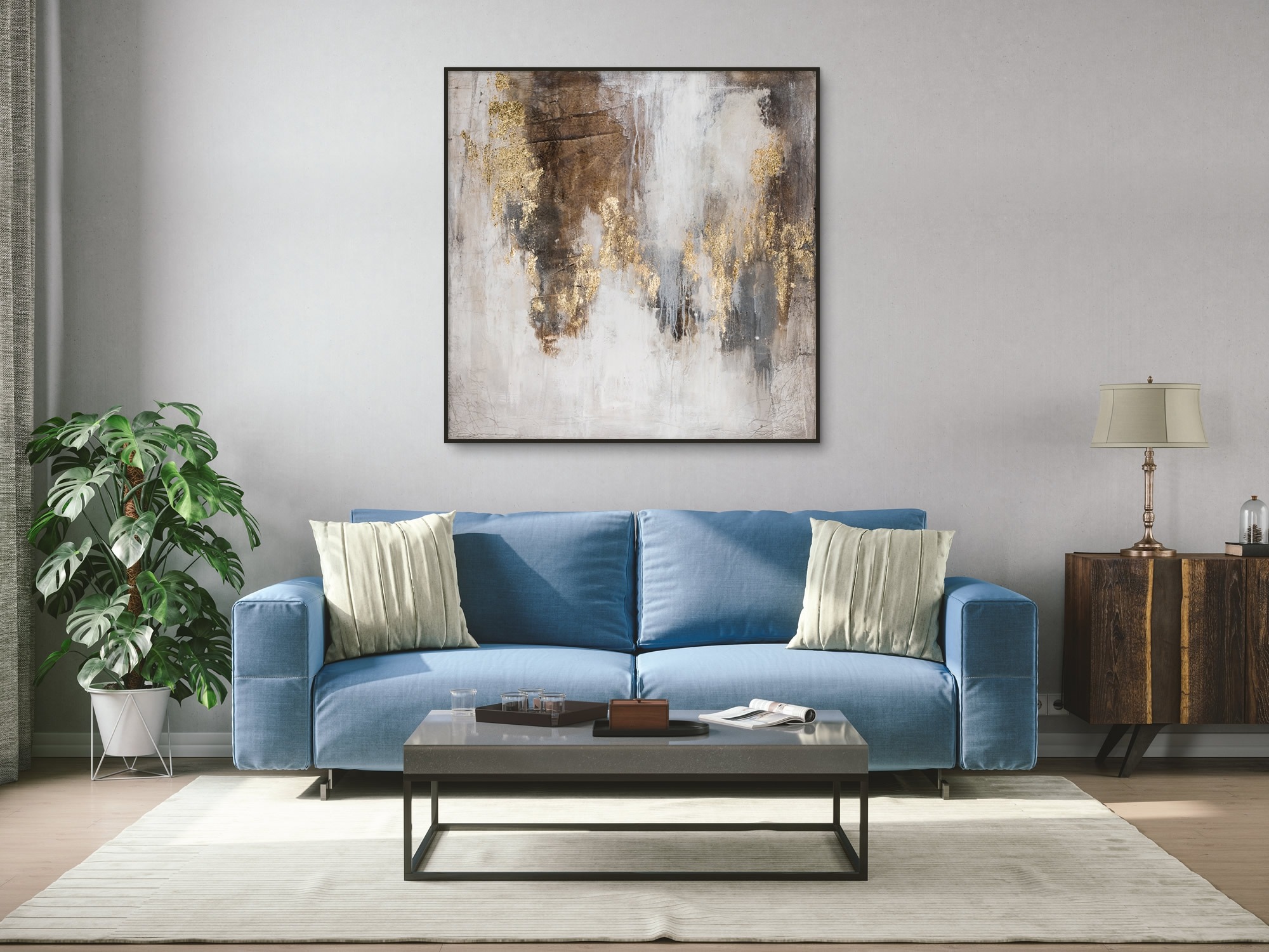 Oil on Canvas no.9 by Berkeley Designs London | Style Our Home