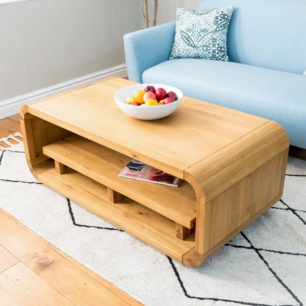 Oak Lounge Living Coffee / TV Table