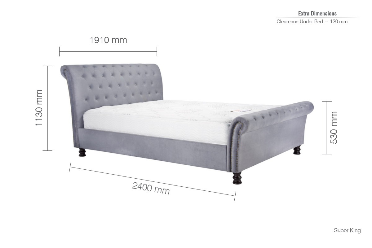 Opulence Super King Bed