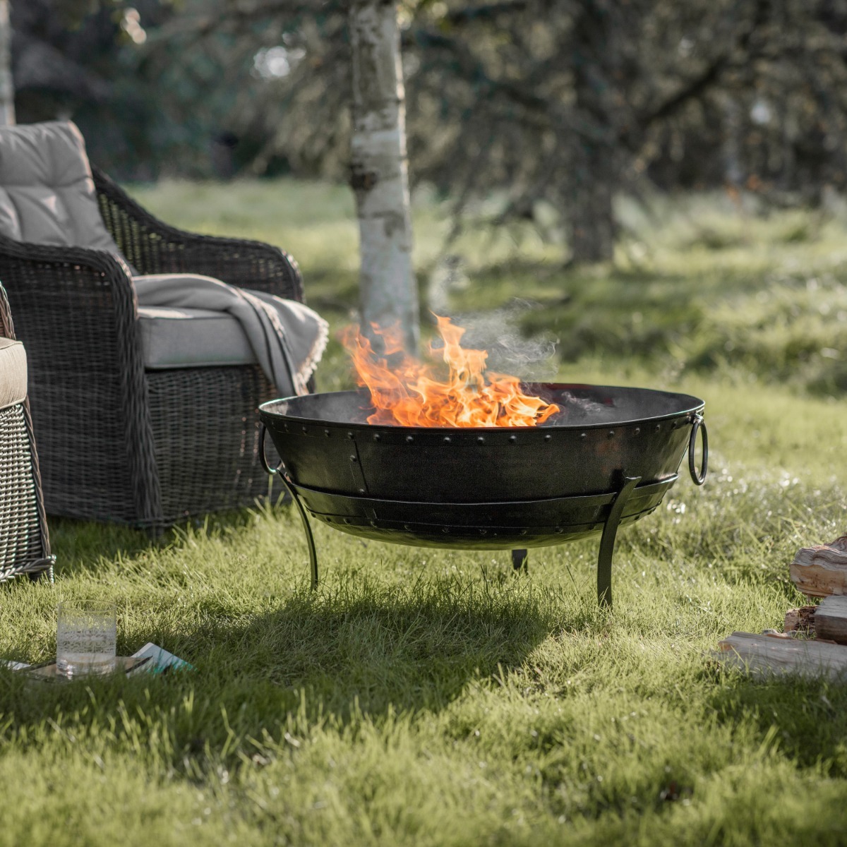 Aburzzo Firepit by Hudson Living | Style Our Home