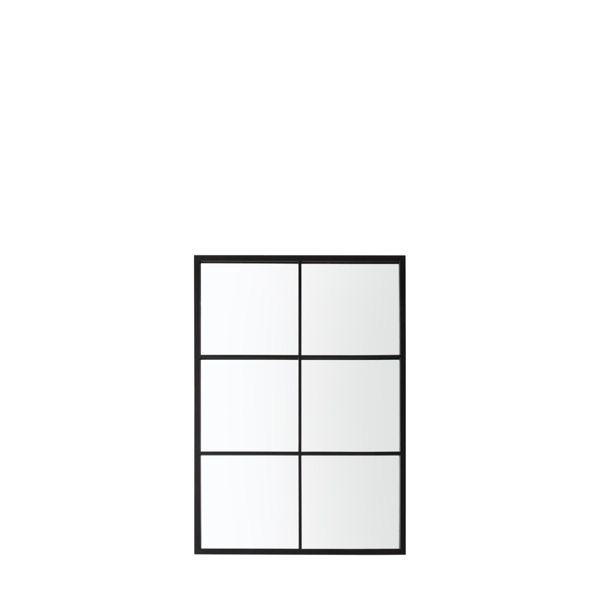 Wimbourne Outdoor Mirror Black | Style Your Home