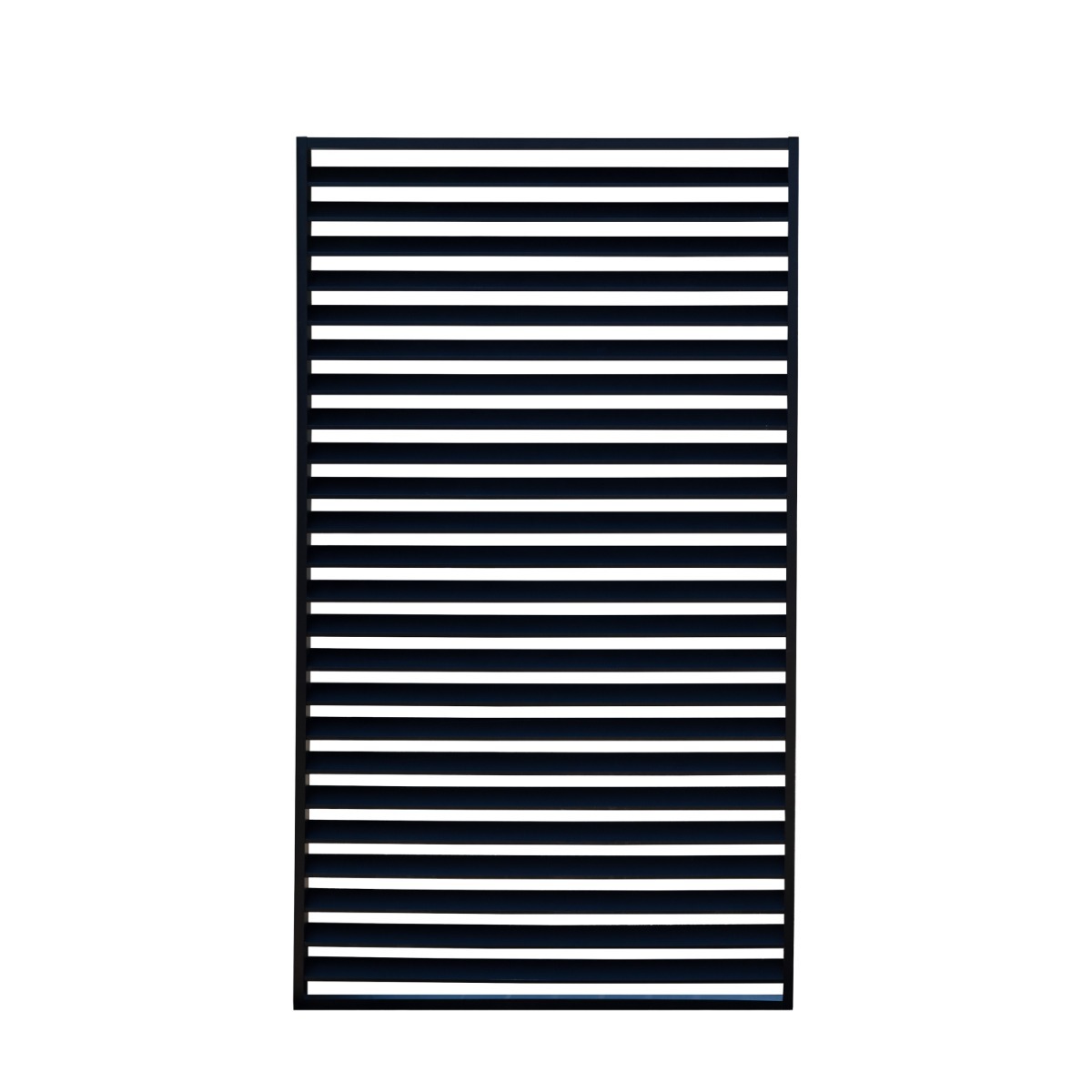 Via Pergola Louvre Screen Black | Style Your Home
