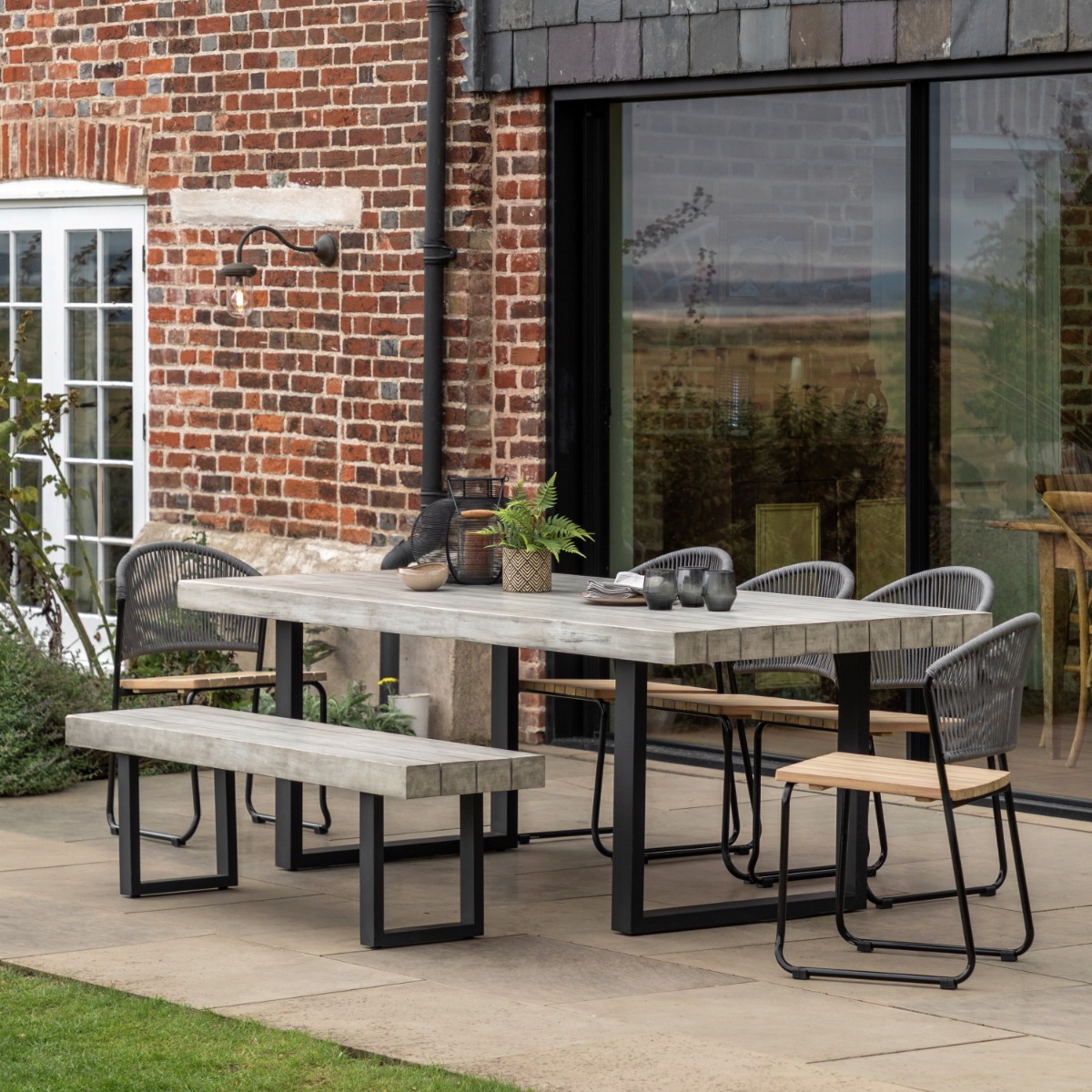 Torrento Rectangle Dining Table by Gallery Living | Style Our Home 
