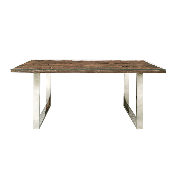 Railway Sleeper 180cm Dining Table by Indus Valley